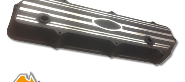 Ford 250 Crossflow engine alloy rocker cover tall black