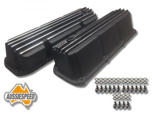 ford cleveland 351 ford finned rocker covers